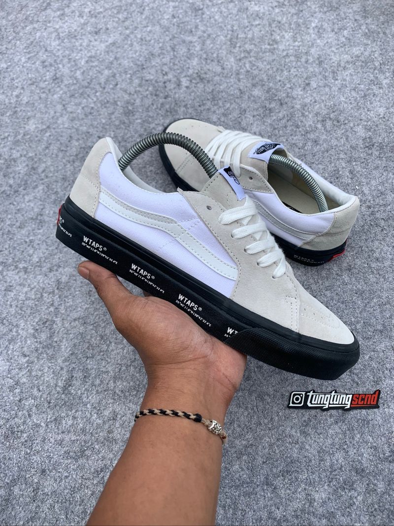 Vans Sk8 Low x Wtaps White Black, foto 2
