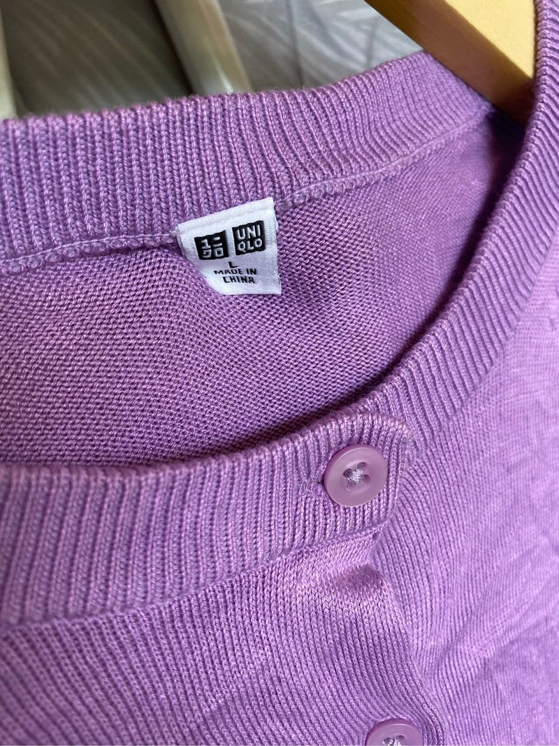 Cardigan Uniqlo Size L, foto 4