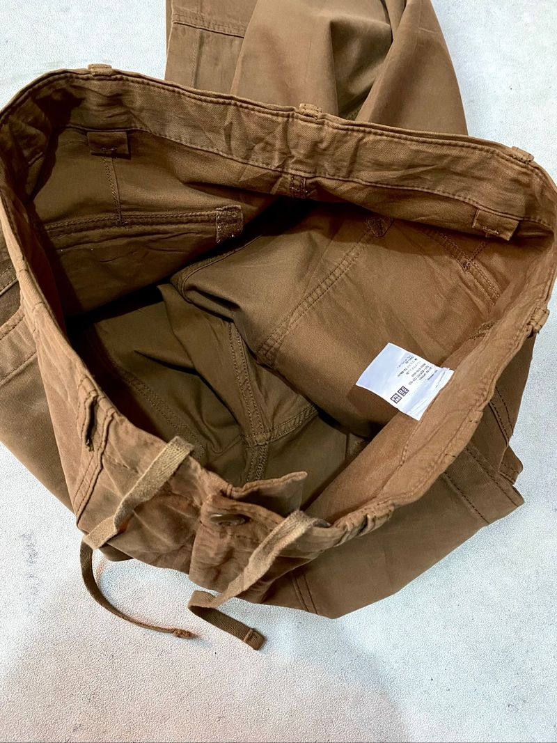 UNIQLO FATIGUE PANT BROWN, foto 8