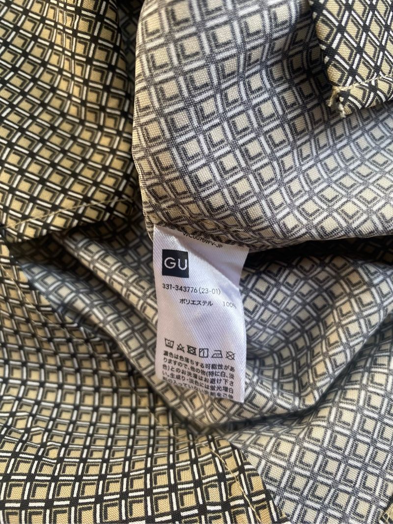 GU by Uniqlo Pattern Shirt, foto 5