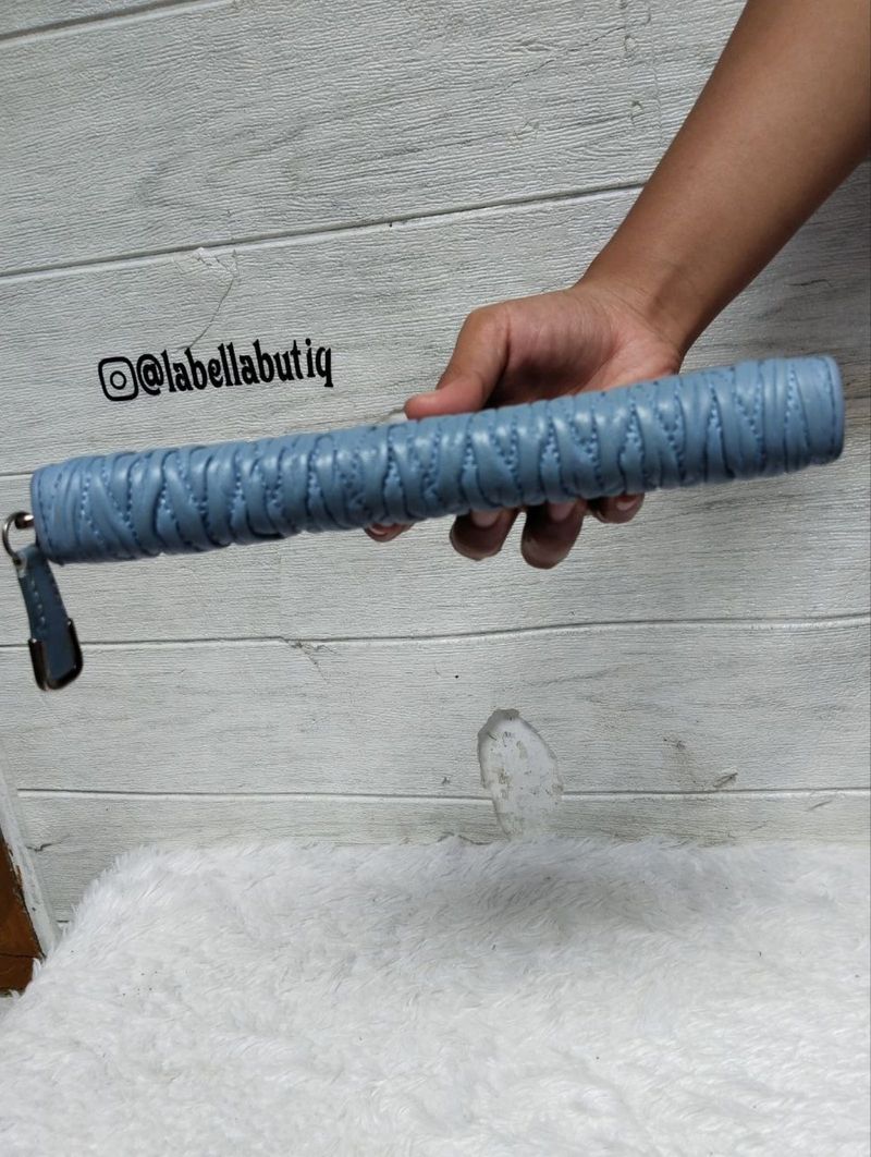 Dompet Wanita Coach Kulit Biru, foto 5