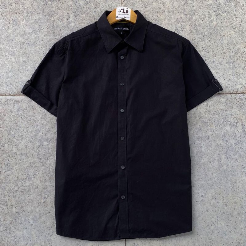 Kemeja Hitam Mark & Spencer, foto 2