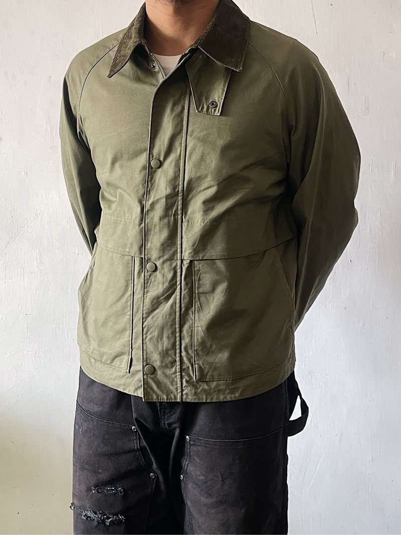 Uniqlo Short Blouson Utility Olive Green Jacket, foto 2