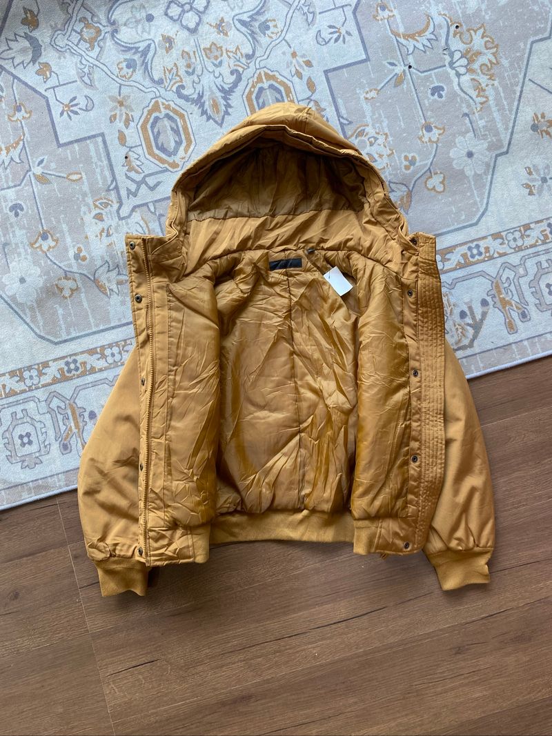 Uniqlo Padded Hooded Rib Blouson Jacket, foto 4