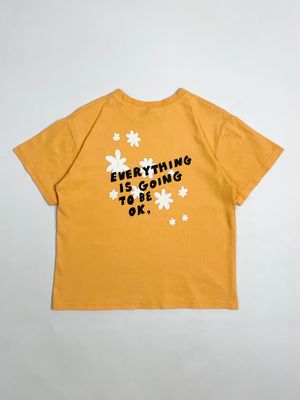 Y2k Vav Kids Graphic Poem Tee