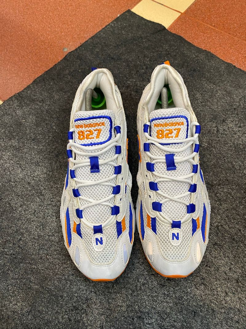 Newbalance 827 blue white orange, foto 3