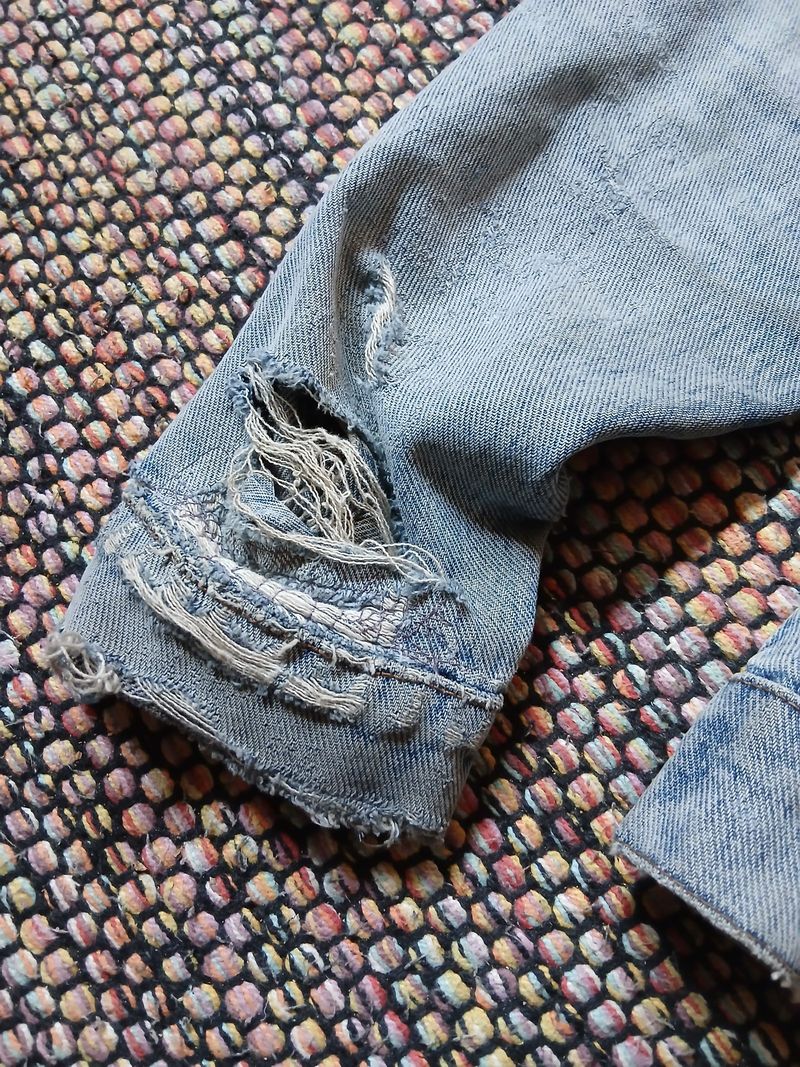 Vtg Trash Denim Jacket, foto 4