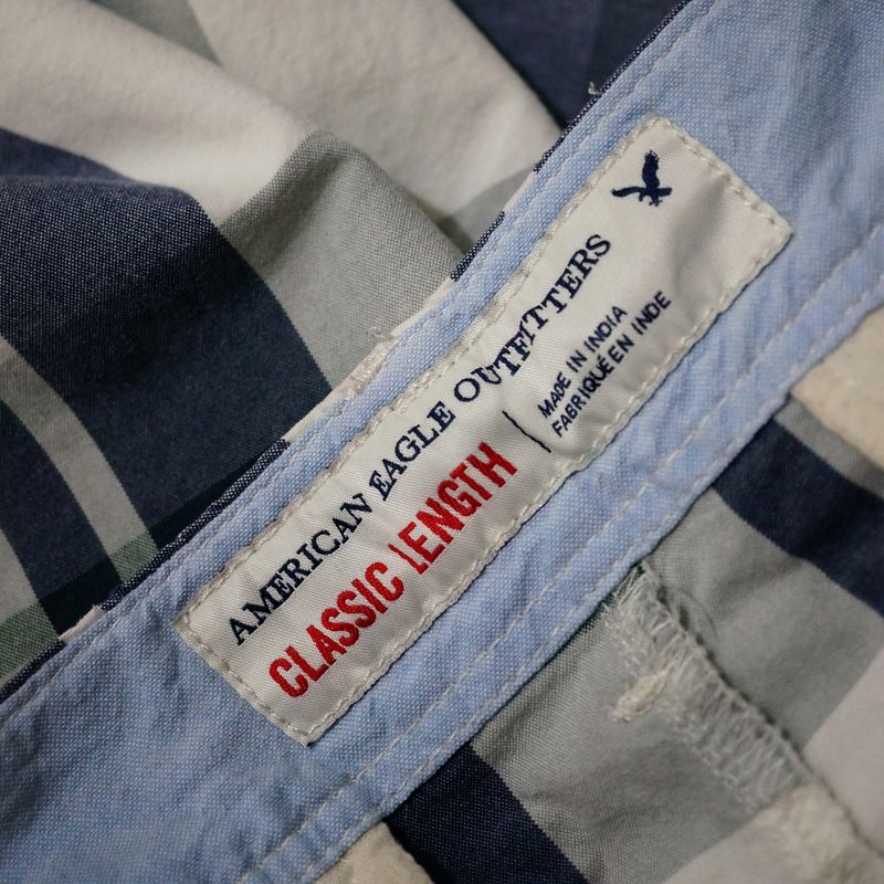 American Eagle Celana Pendek Plaidshort 5719 Size 35, foto 4