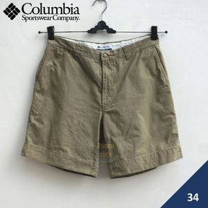 Columbia Celana Pendek Cellpocket Khaki XM4576 Size 34