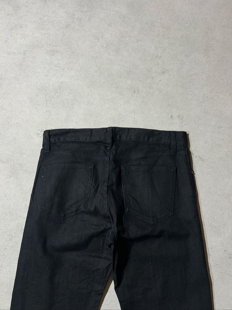 UNIQLO BLACK DENIM PANTS, foto 8