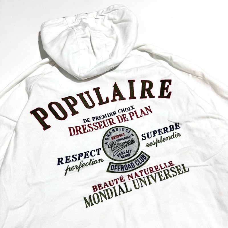 Vintage Y2K Bomber jacket Pria white gray, foto 4