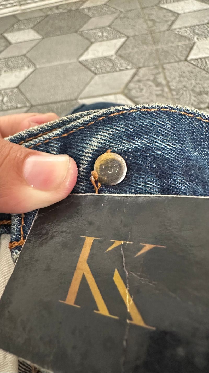 90s Levis 502XX Big E Selvedge Jeans, foto 7