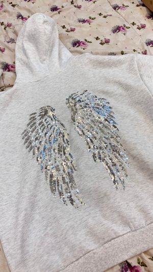 mirror subdd angel wings hoodie