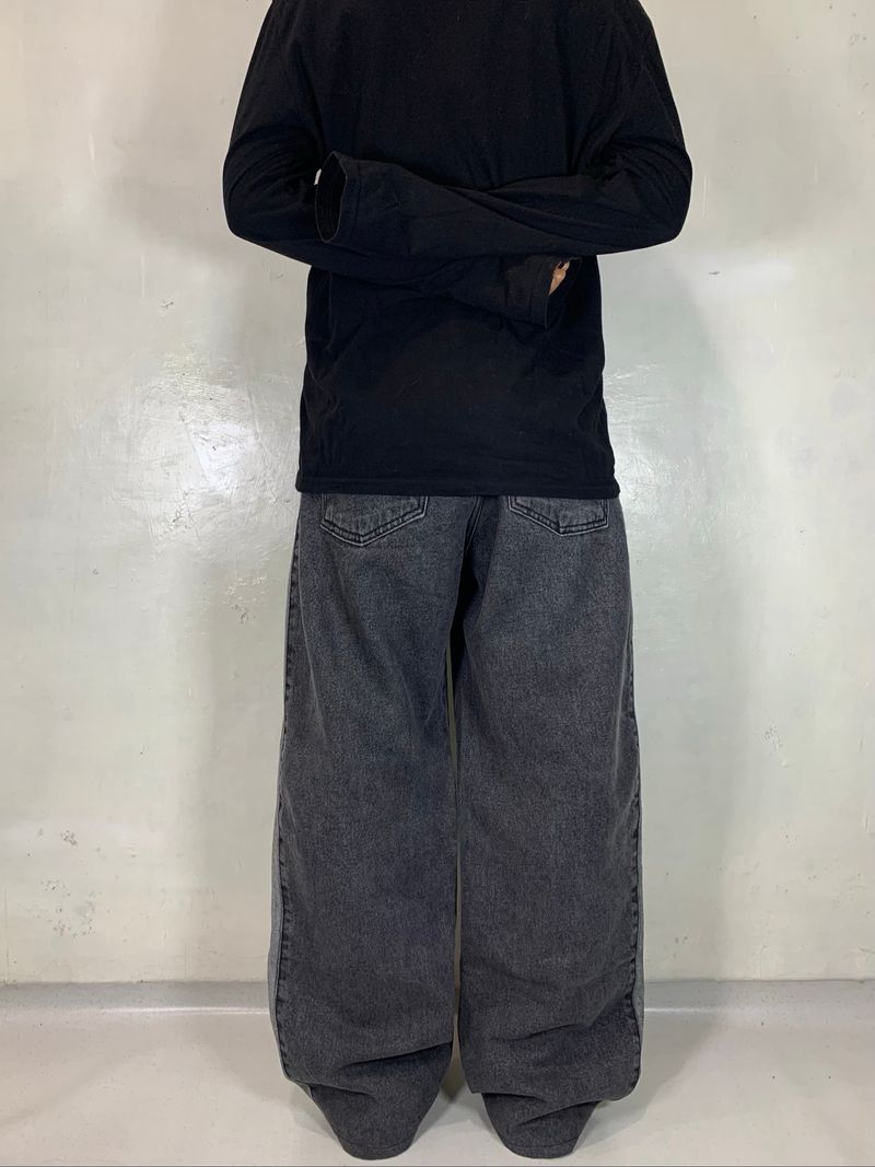 Uknown Grey Baggy Pants, foto 4