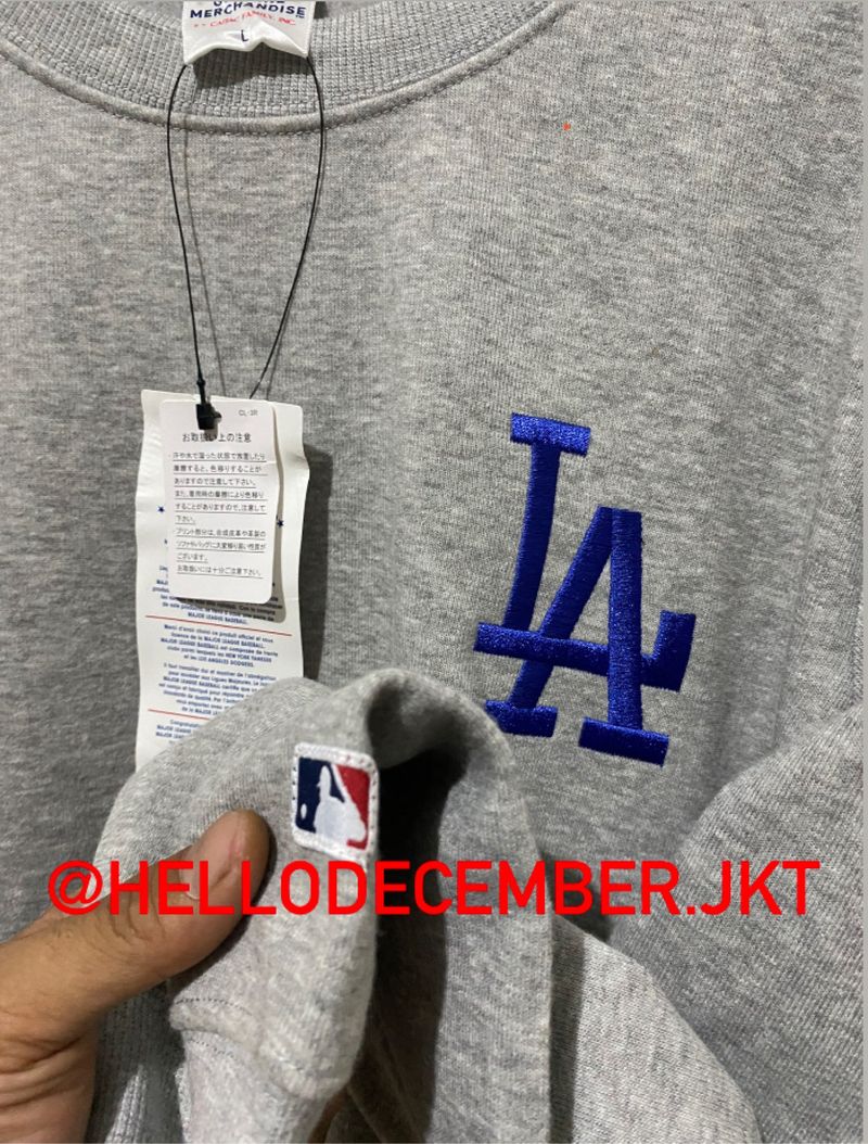 CREWNECK OFFICIAL MLB LOSS ANGELES, foto 4