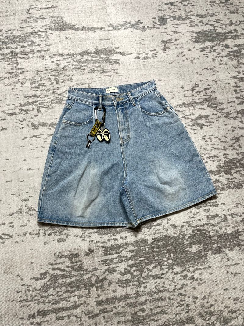 3/4 three quarter slacks denim jorts pants, foto 2