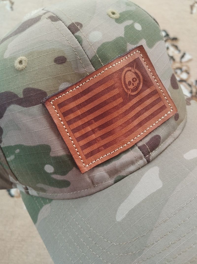 Skull USA Flag Tactical Cap, foto 4