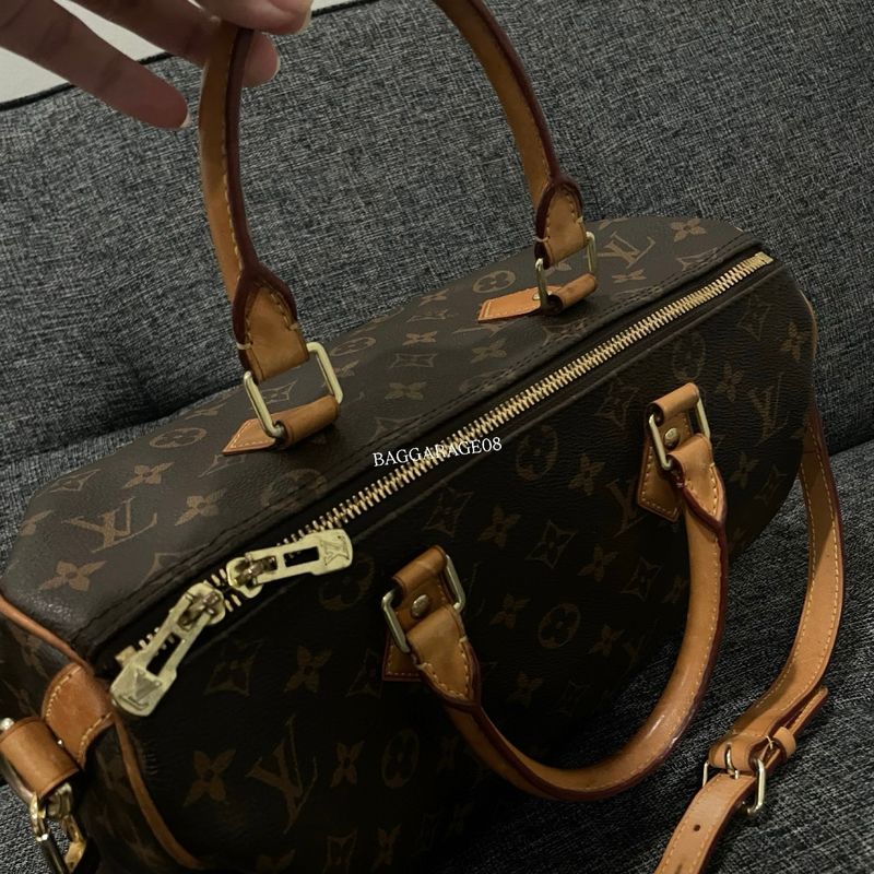 Thrifting Speedy Bandou 30 Monogram Second, foto 5