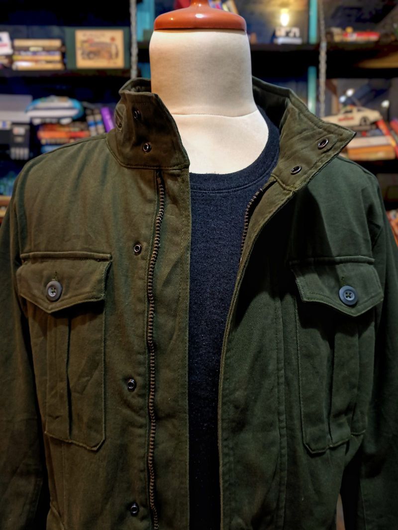 Casual Utility Multipocket Jacket M65 Army Style, foto 2