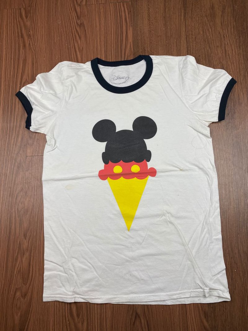 Vintage Art Mickey mouse Ringer Tee, foto 3