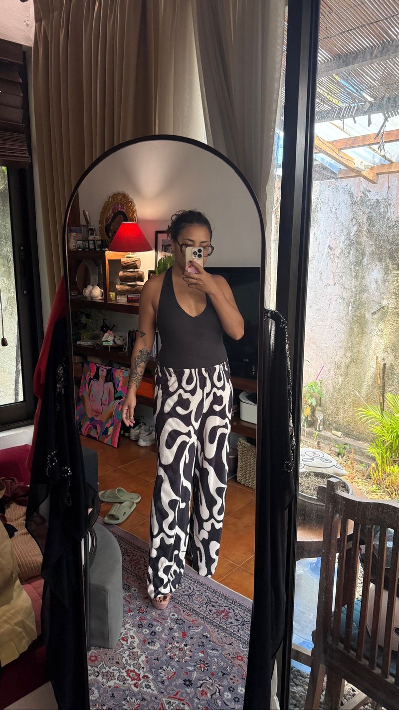 B&W Pattern Pants, foto 2