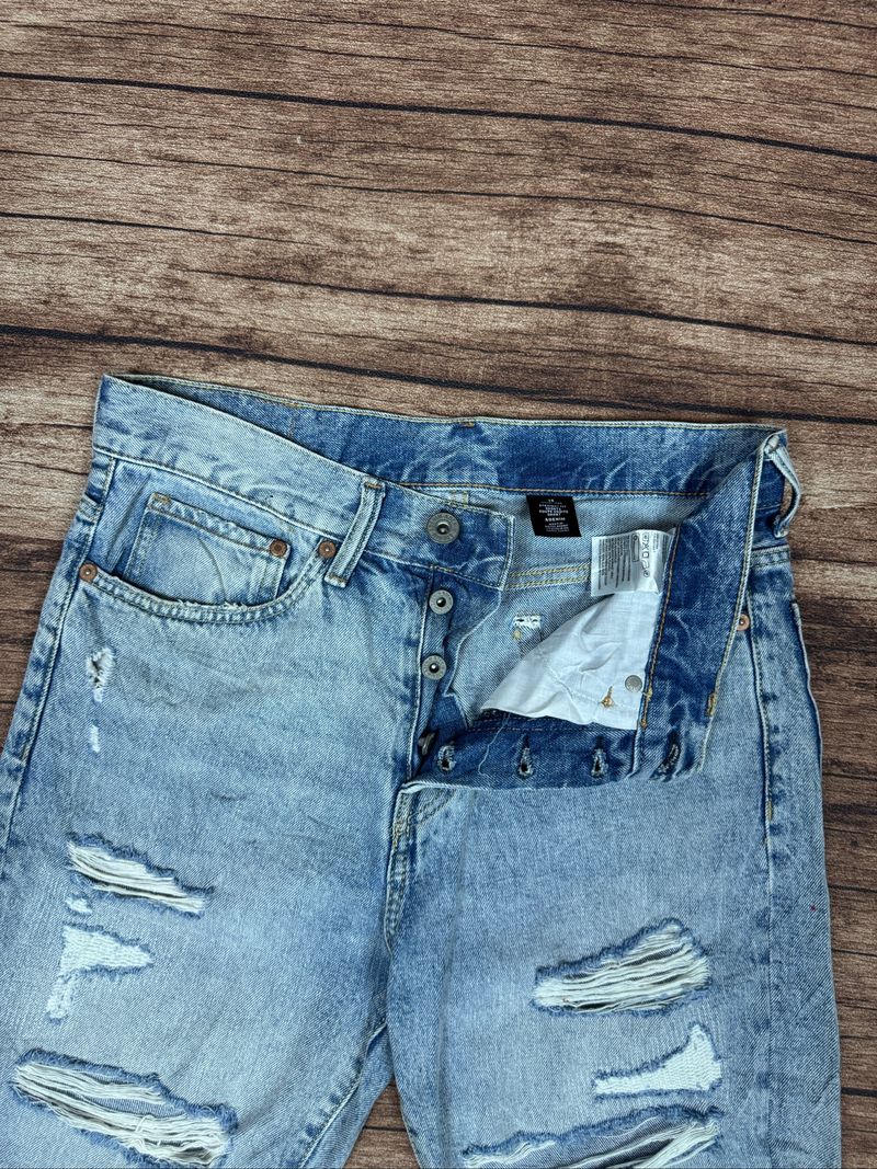 h&m ripped jeans shorts #JLSP357, foto 2