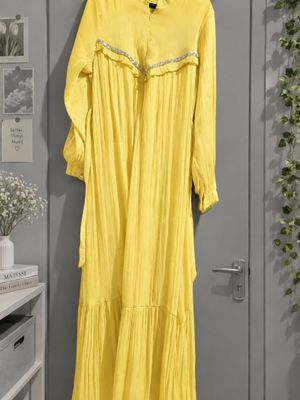 gamis shimer, glossy, muslim dress
