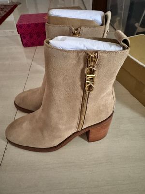 Michael Kors Regan Mid Suede ankle boots