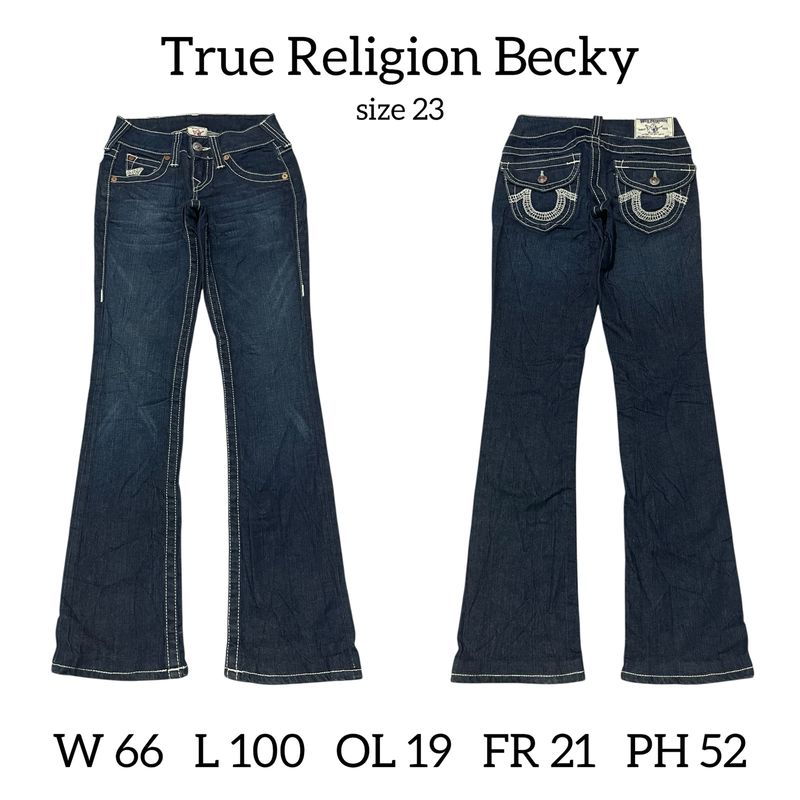 True Religion Becky Flare Jeans, foto 5