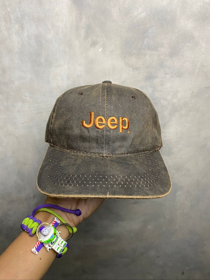 Jeep Leather Dadcap by OutdoorCap, foto 2