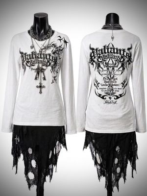 Longsleeve y2k triball grunge gothic 2000s style