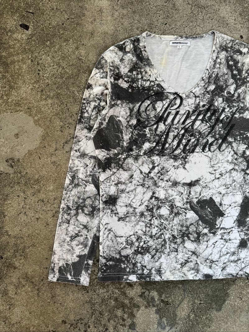 Y2K Punk Grunge Emo Semantic Design Longsleeve, foto 2