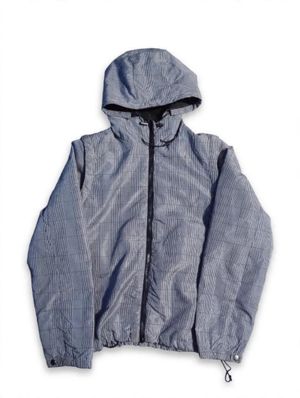 hooded windbreaker