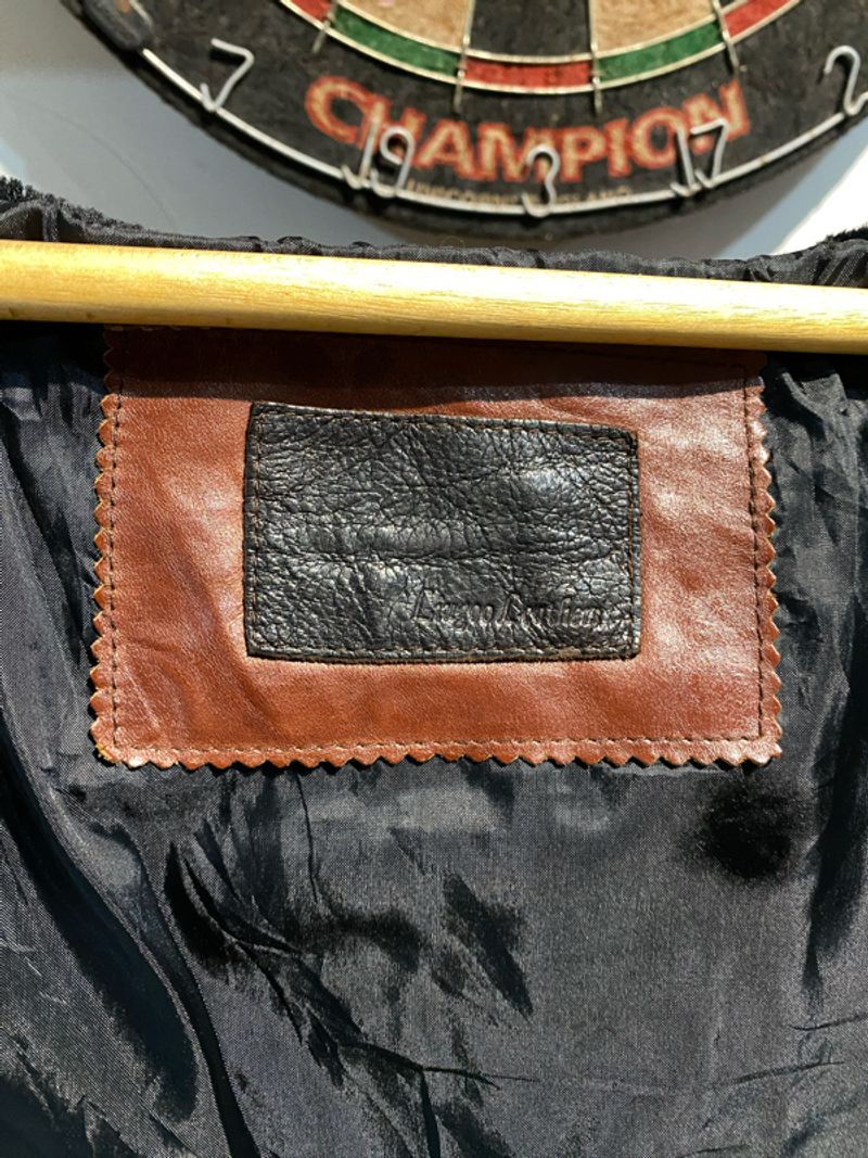 LIUGOO LEATHERS — HORSEHIDE N-3B PARKA, foto 6