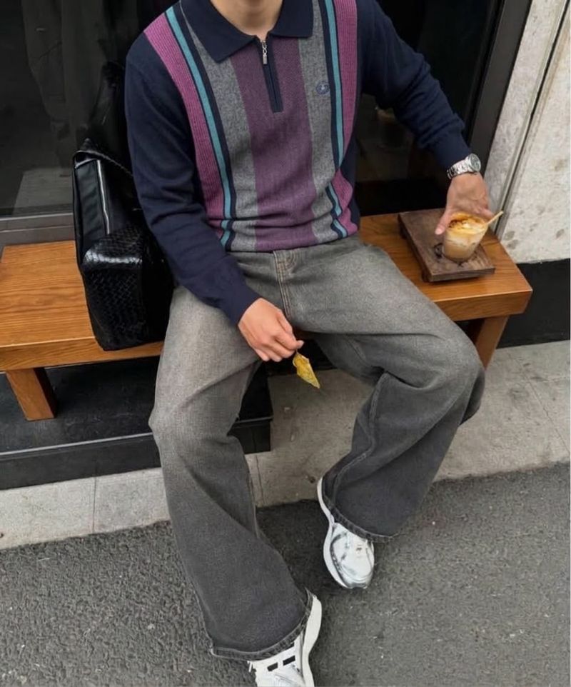 BEVERLY POLO CLUB HALFZIP KNIT, foto 2