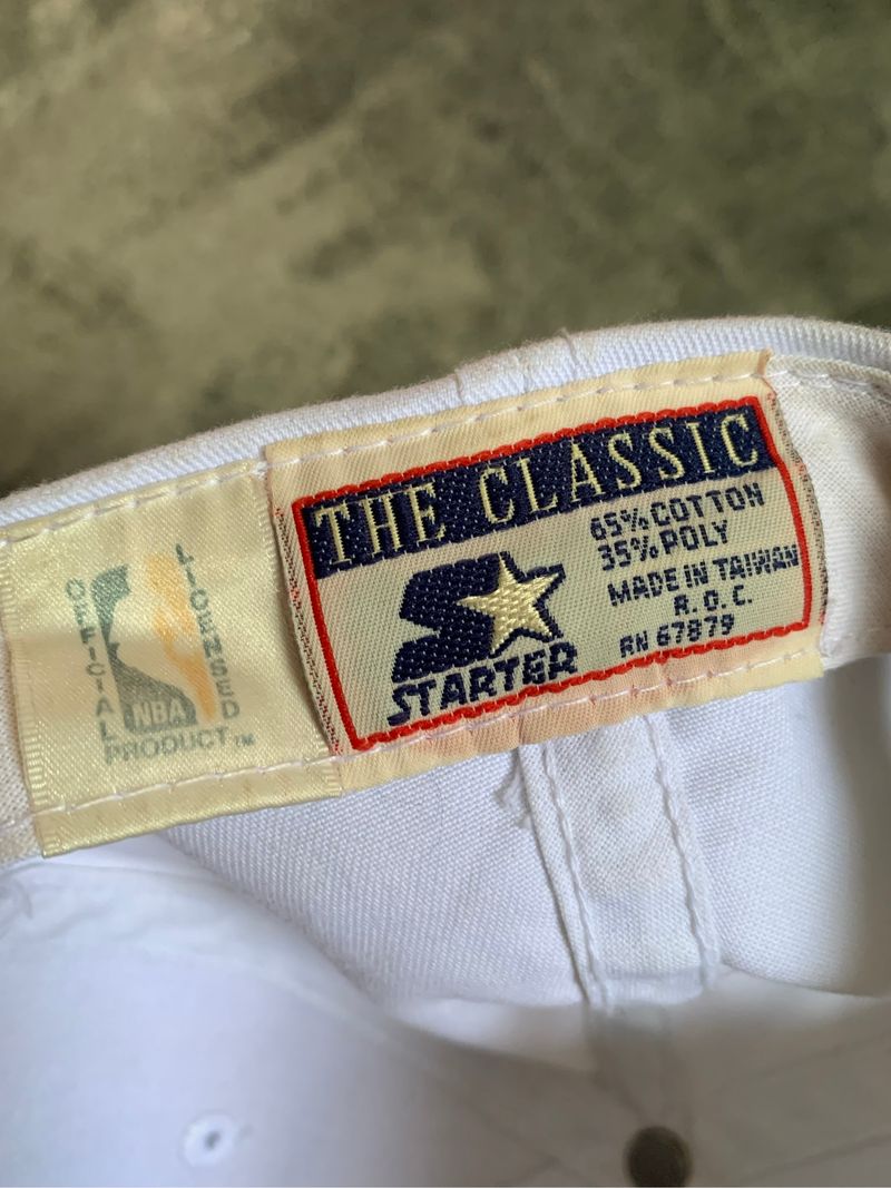 Vintage 90s Starter NBA Stay In School Snapback Hat, foto 6