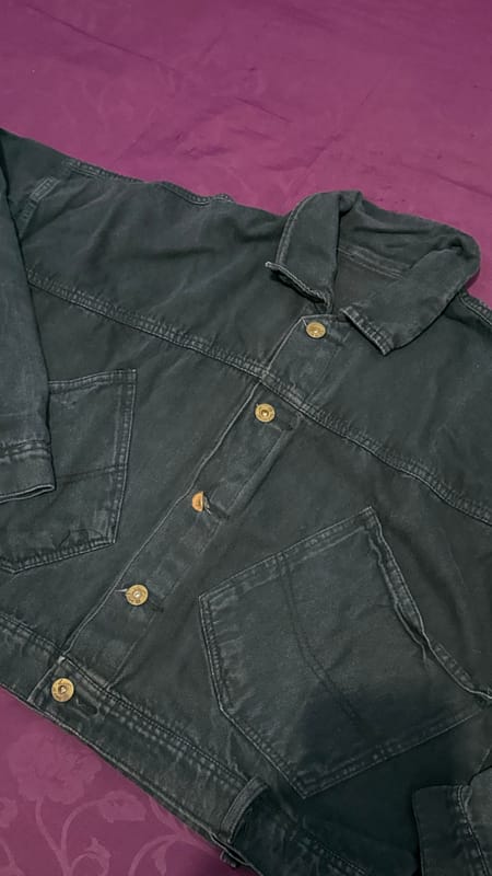 jaket denim oversized, foto 3