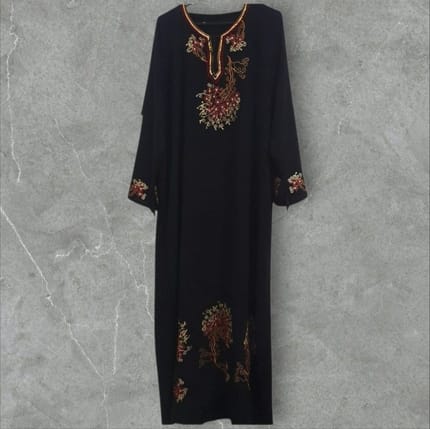 Abaya Arab Bordir