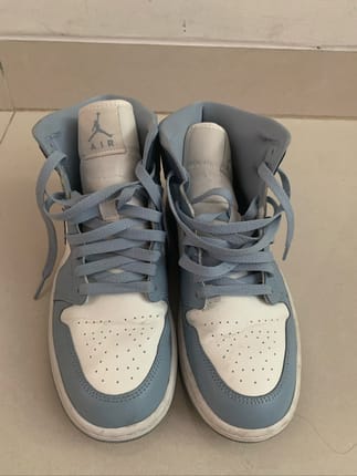 Nike airjordan 1 Mid  Sail Diffused Blue