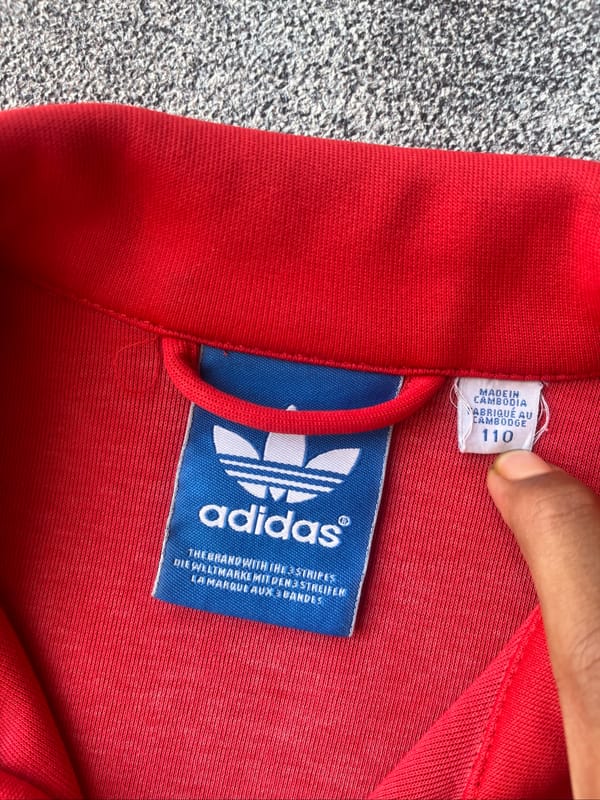 Tracktop Adidas Europa Red, foto 4