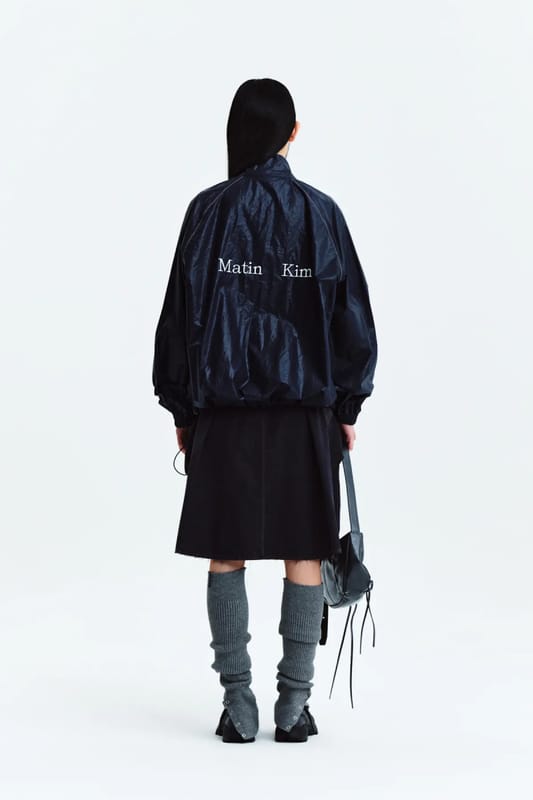 Matin Kim Logo Coating Jumper, foto 9