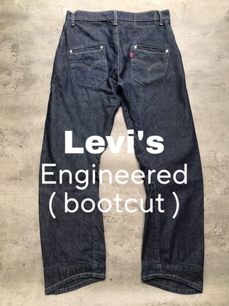 Levi's engineered bootcut