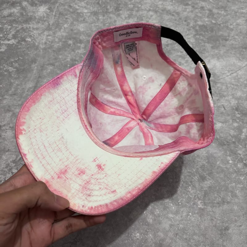 Topi Washed Pink Goodfellow Baseball Cap, foto 5