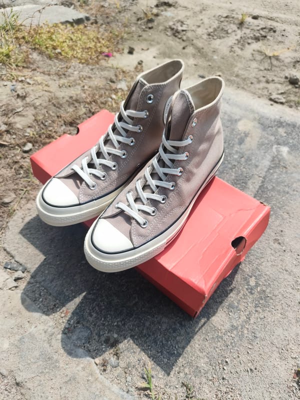 CONVERSE Chuck 70 HI Egret/Vintage cargo, foto 2