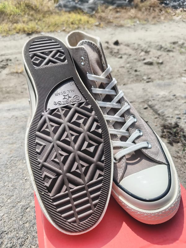 CONVERSE Chuck 70 HI Egret/Vintage cargo, foto 4