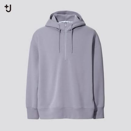 Uniqlo +J Jil Sander Dry Sweat Half-Zip Pullover Hoodies