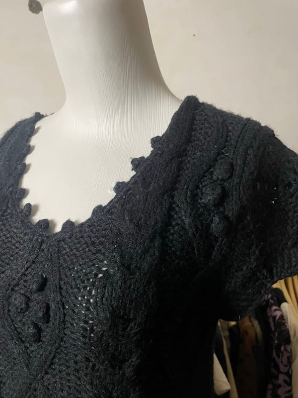 Braided knit blouse, foto 4