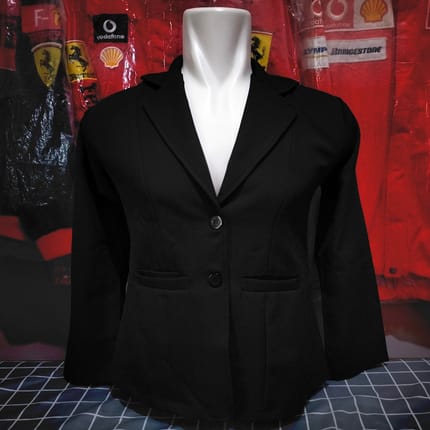 Jas Blazer Hitam Formal Wanita Women Atasan Outer Casual