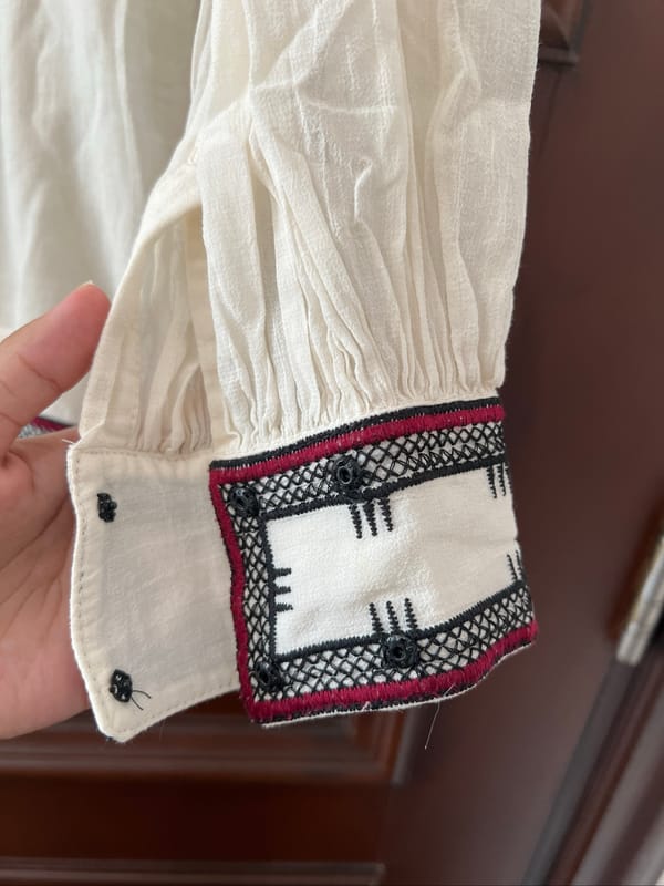 Magali Pascal Embroidery Blouse, foto 4