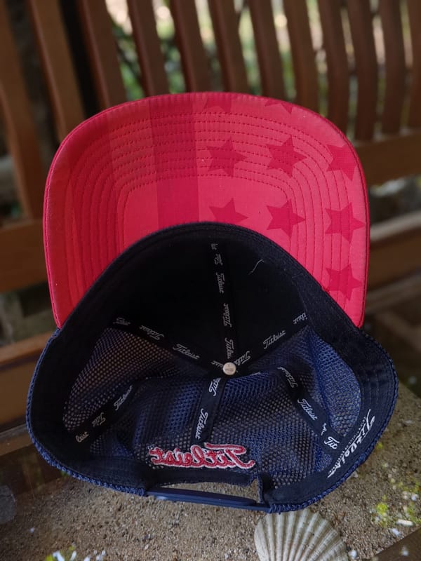 Topi Titleist Golf jaring USA flag, foto 4